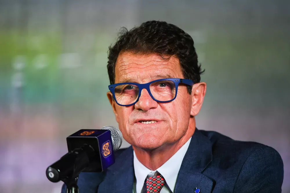 Coach Fabio Capello