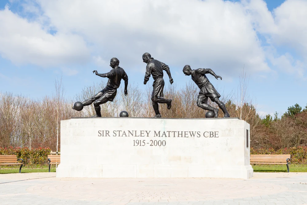 Standbeeld van Sir Stanley Matthews